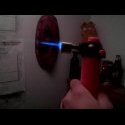 My torch.. Note: DO NOT Drag across finger... <_<