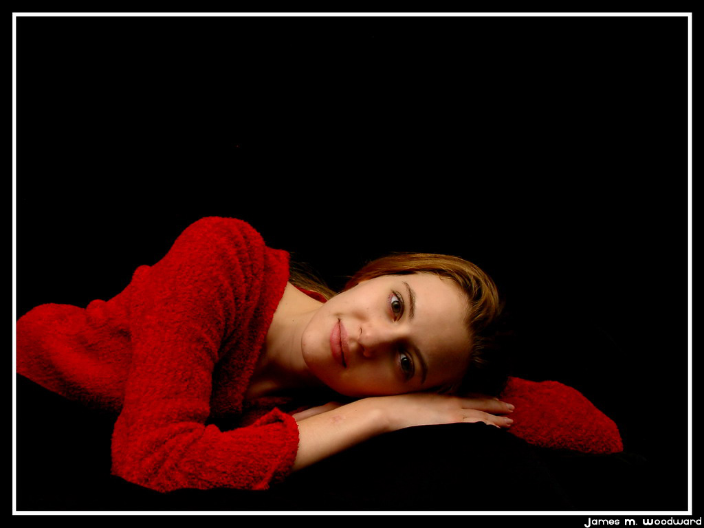 Katherine - Studio Black Out Test - Red