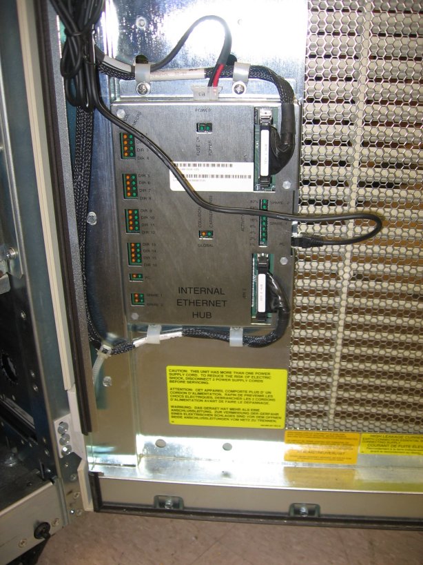 Internal Ethernet Hub.
