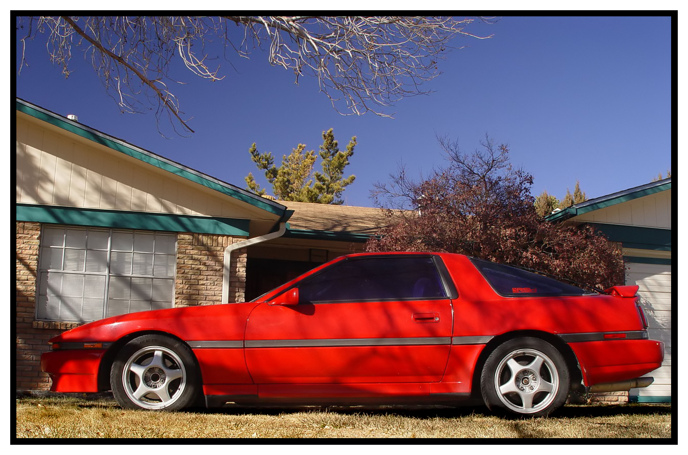 My car currently with it's new wheels...