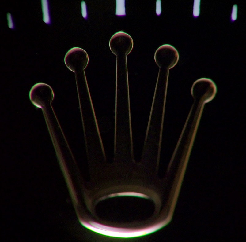 Rolex Crown. Yeah, Macro.