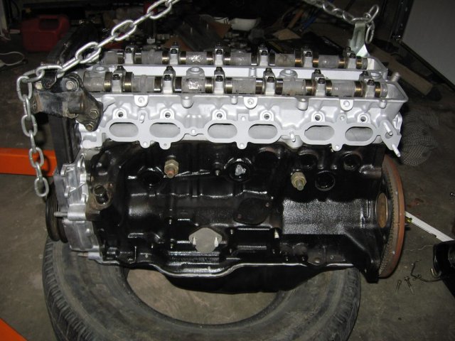 Intake (Driver side), Pre-Transmission/clutch install.