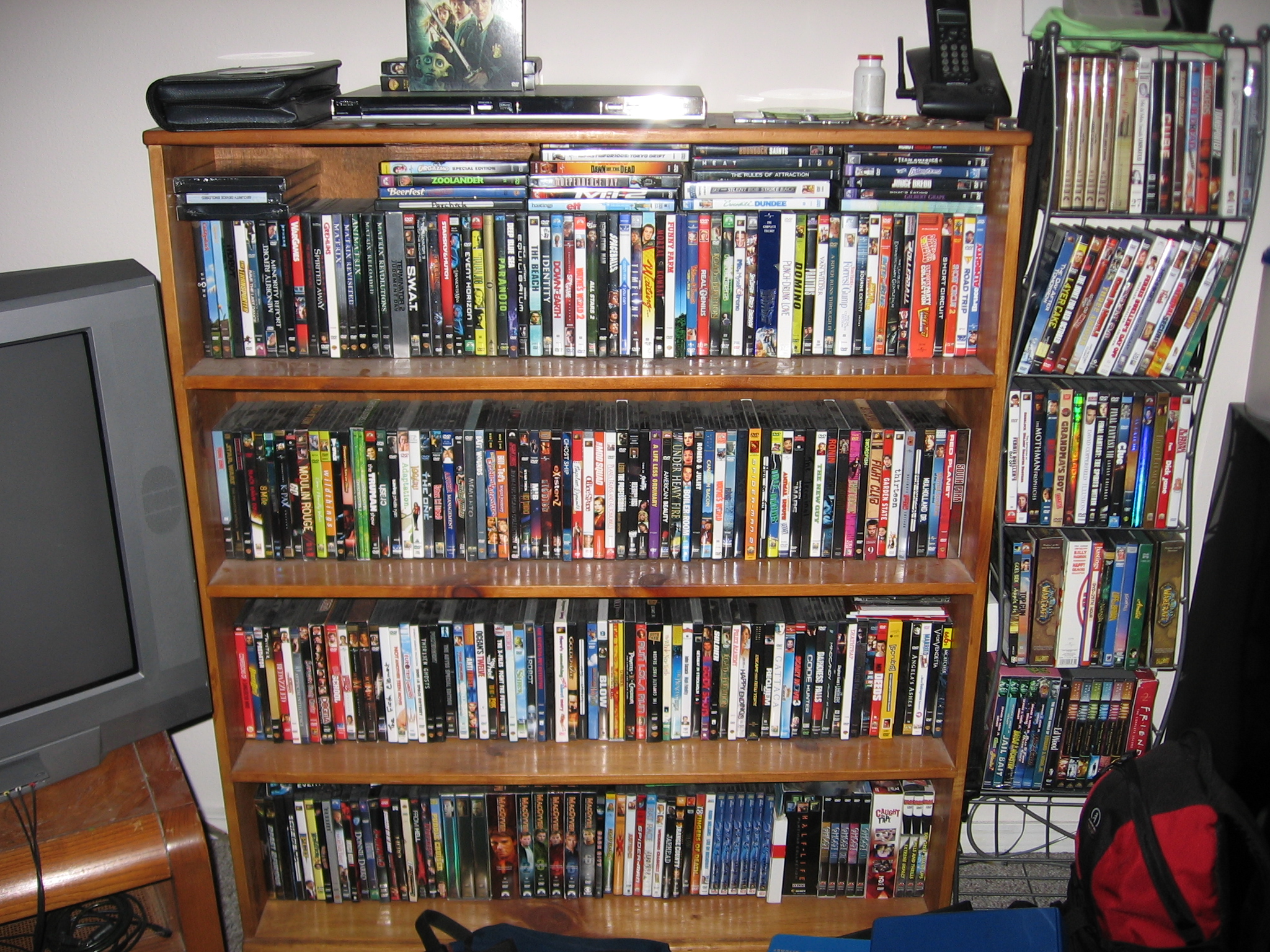 I told you people I had too many DVD's.