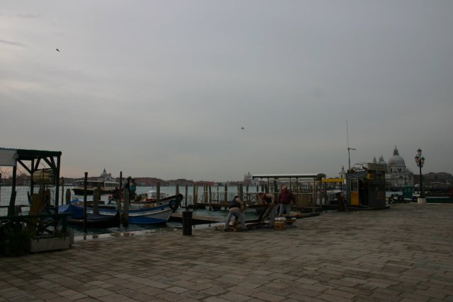 Looking out east-ish from outside St. Mark's Square.