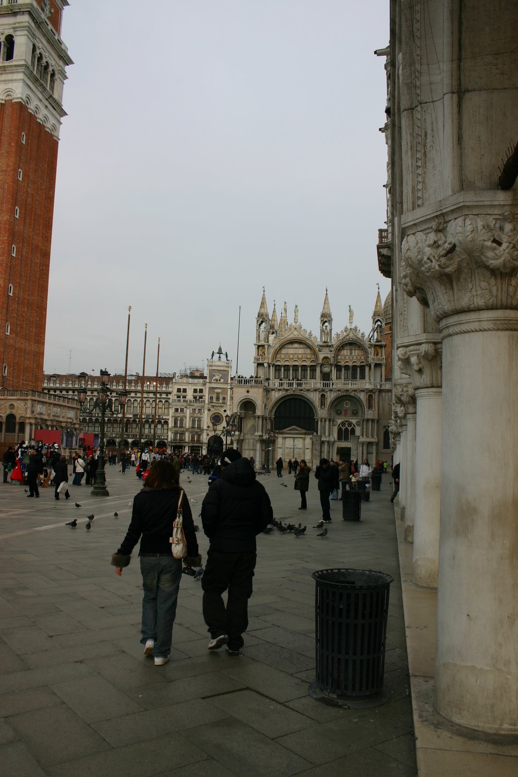 Entry toward St. Marks Square.