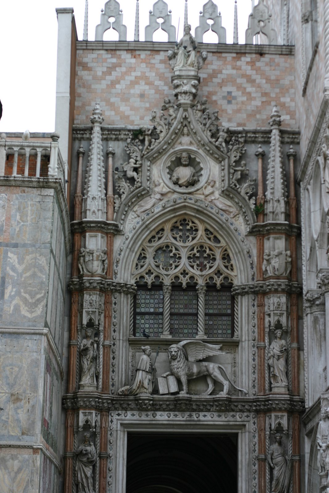 Headed towards St. Marks Basilica before you enter the plaza.