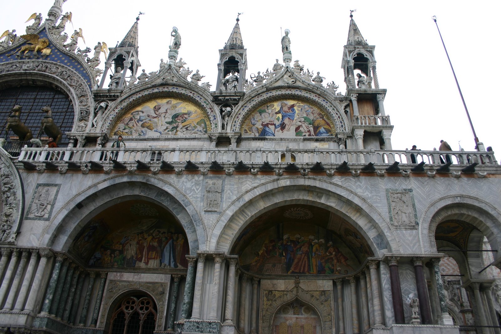 Facing the Basilica this would be the right hand side.