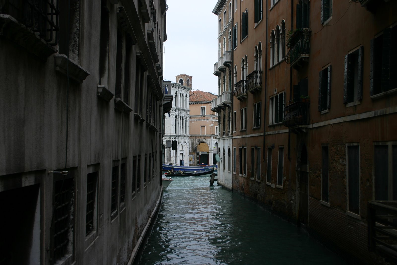 Another waterway inside Venice.