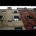 Shutters and vibrant buildings.