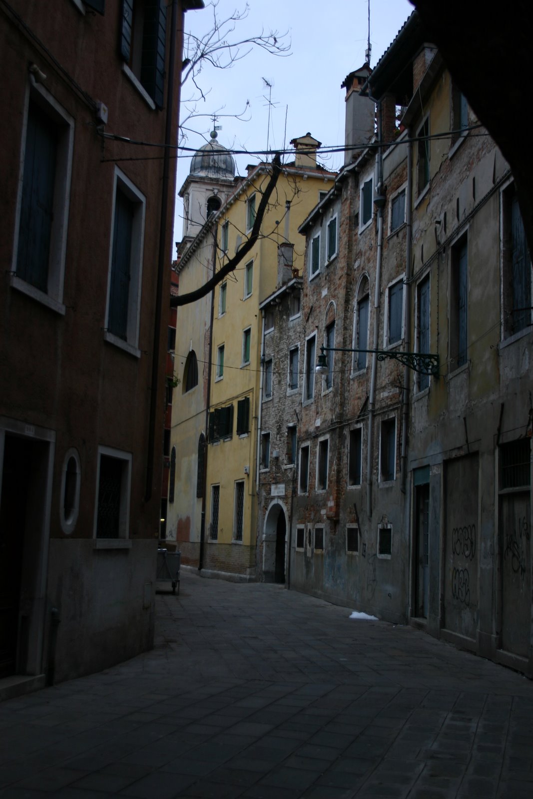 More roads and old buildings.