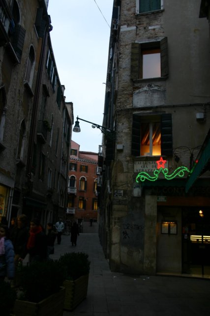 Buildings in Venice.