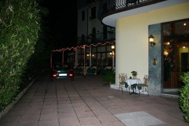 The front of our hotel &quot;Villa Edera&quot; in Lido.