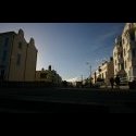 Looking up a road in Dun Laoghaire.