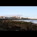 Looking back towards the apartment in Dun Laoghaire.