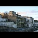 Just east of the train station in Dun Laoghaire were these old buildings.