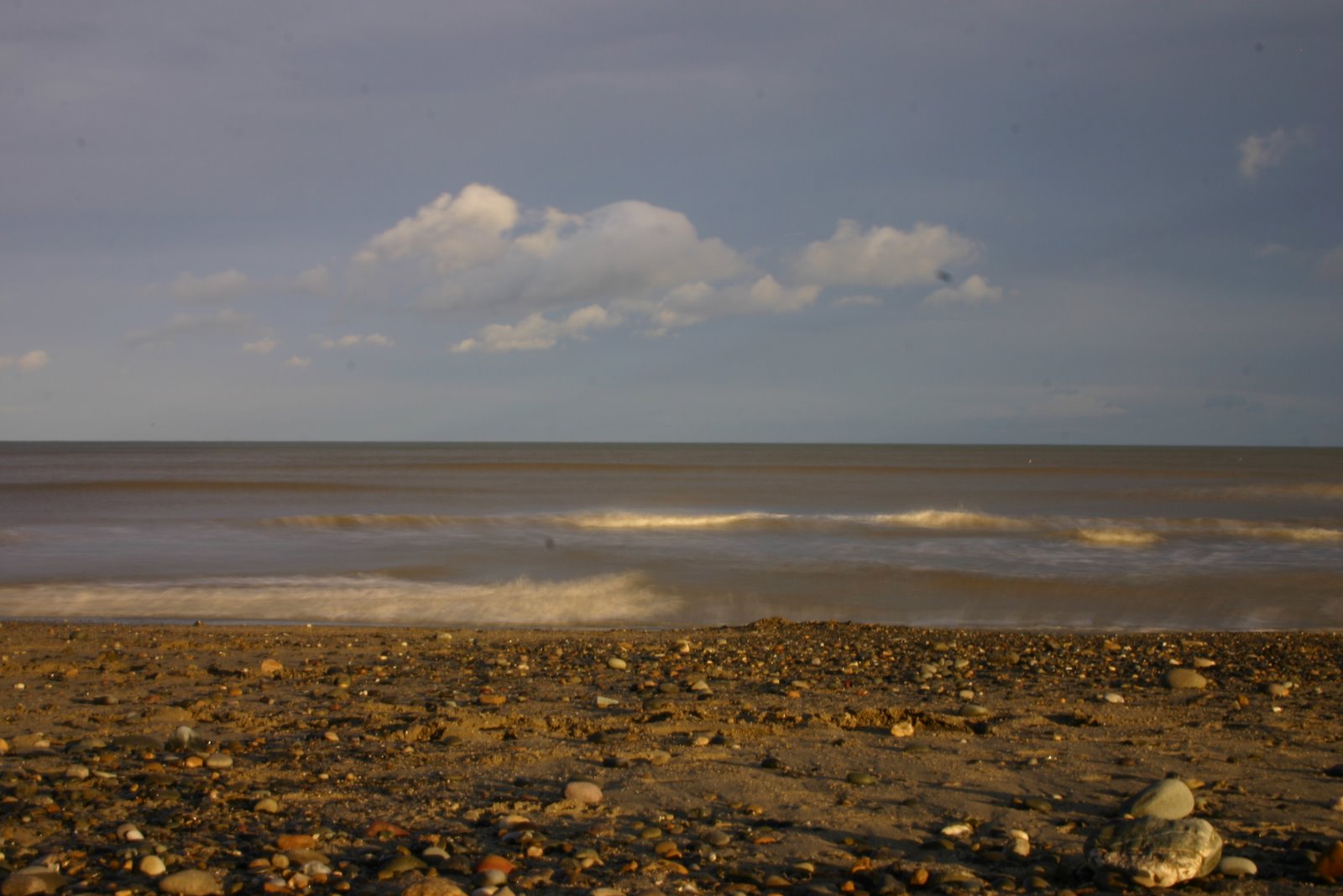 Playing with the Neutral Density filter on the beach with interesting affects.