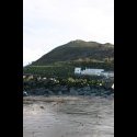 The mountain south of Bray.  There is a cross atop the mountain.