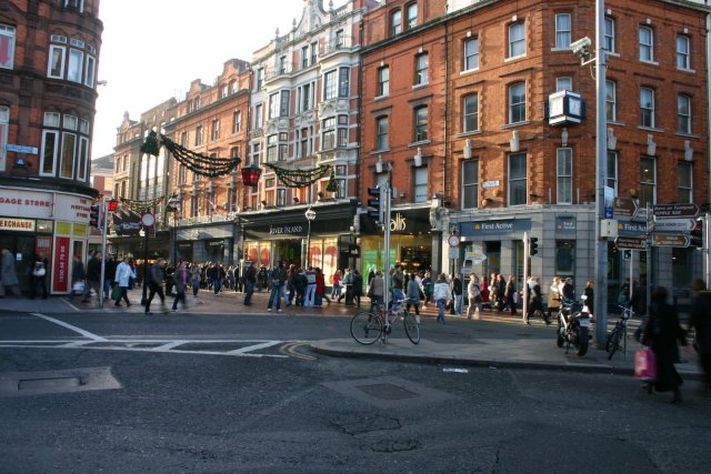 Dublin again, a very busy place.