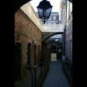 Gift shop pathway at Dublin Castle.