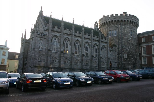 A view of part of the castle.