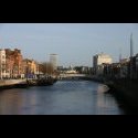 A closer view of the Liffey.