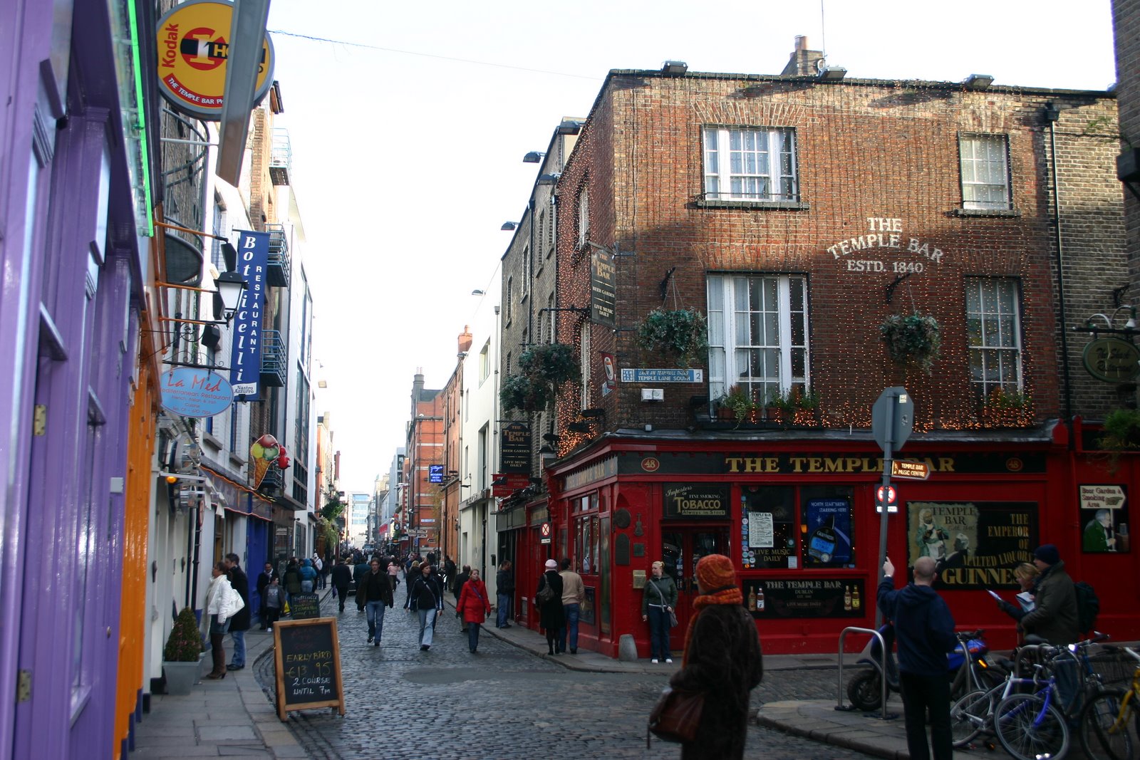 The Temple Bar.