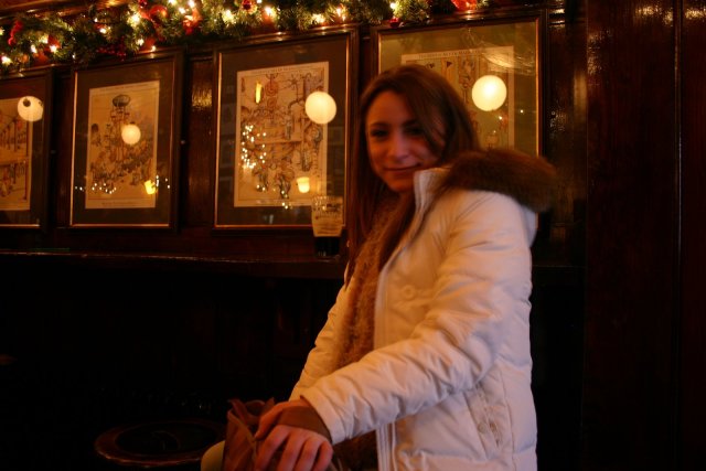 Leilani in The Temple Bar.