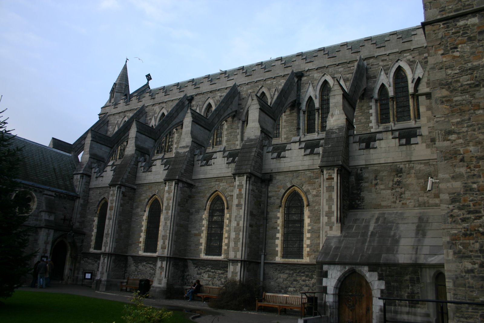 Christ Church and its flying buttresses.