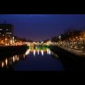 A gorgeous view of the Liffey River, South Dublin to the left.