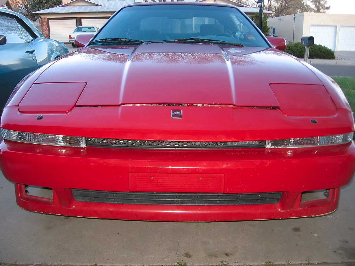 Clears installed, both grills also installed.