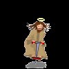 Jesus on a pogo stick