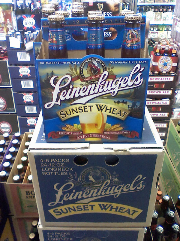 Leinenkugel's Sunset Wheat.