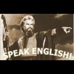 speak english