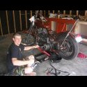 joe work on bike