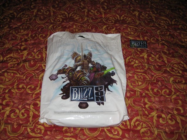 Here's the bag full of loot and the card for size in the upper right.