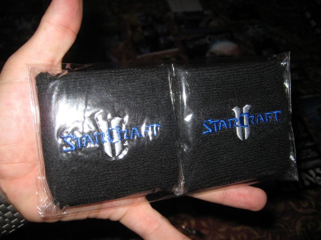 Starcraft II Wristbands.