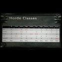 The new classes that the horde races can be.