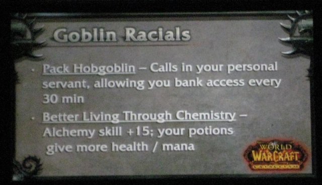 01 - Goblin Racials