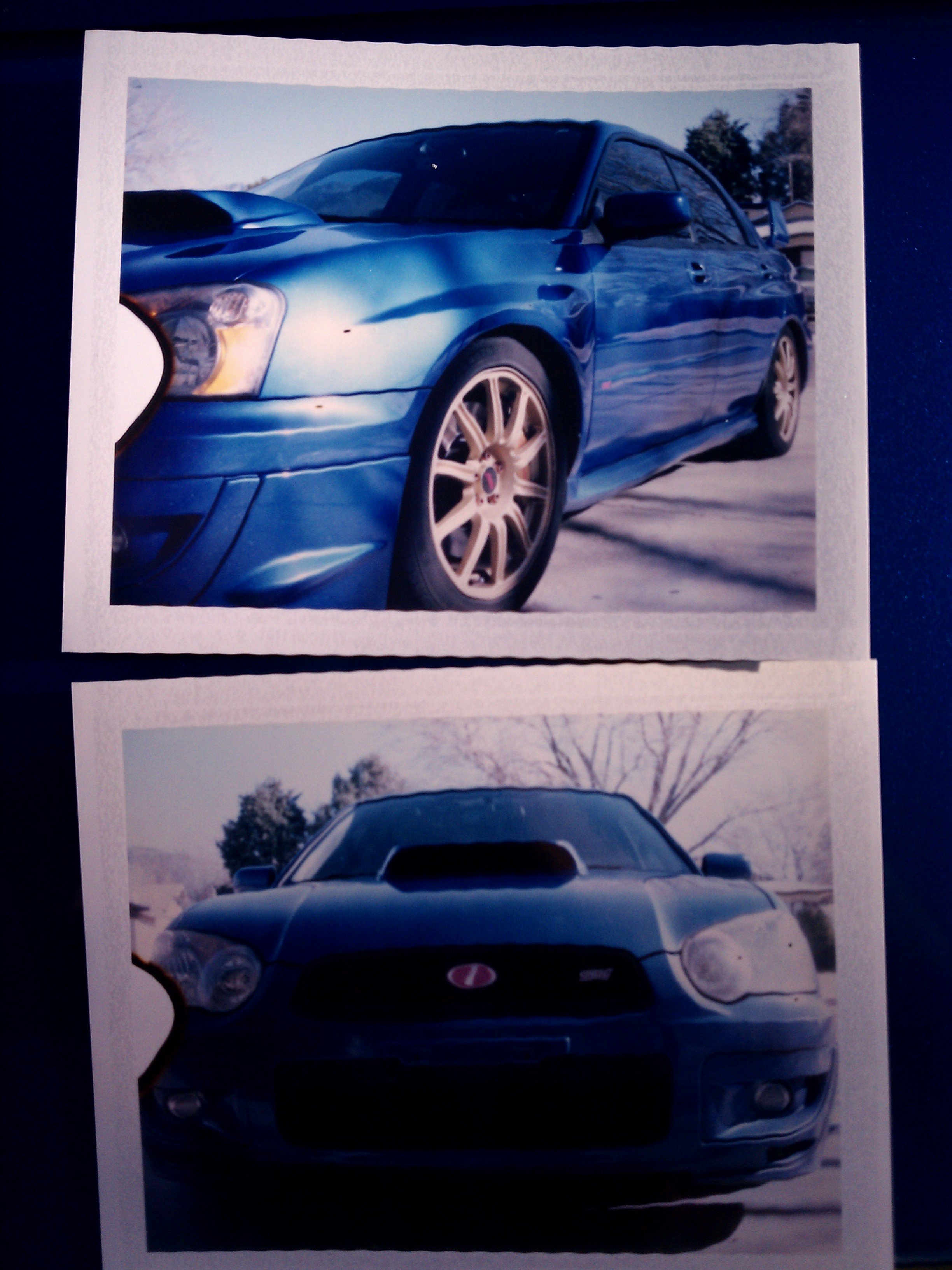 Subaru + Polaroid