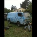 blue van