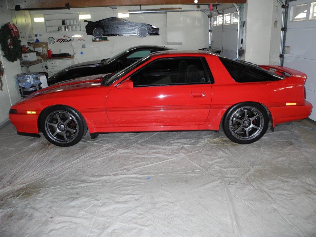 Crimson Tide--BBK_ Coilovers Installed 008