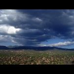 Clouds and Hills in the Summer